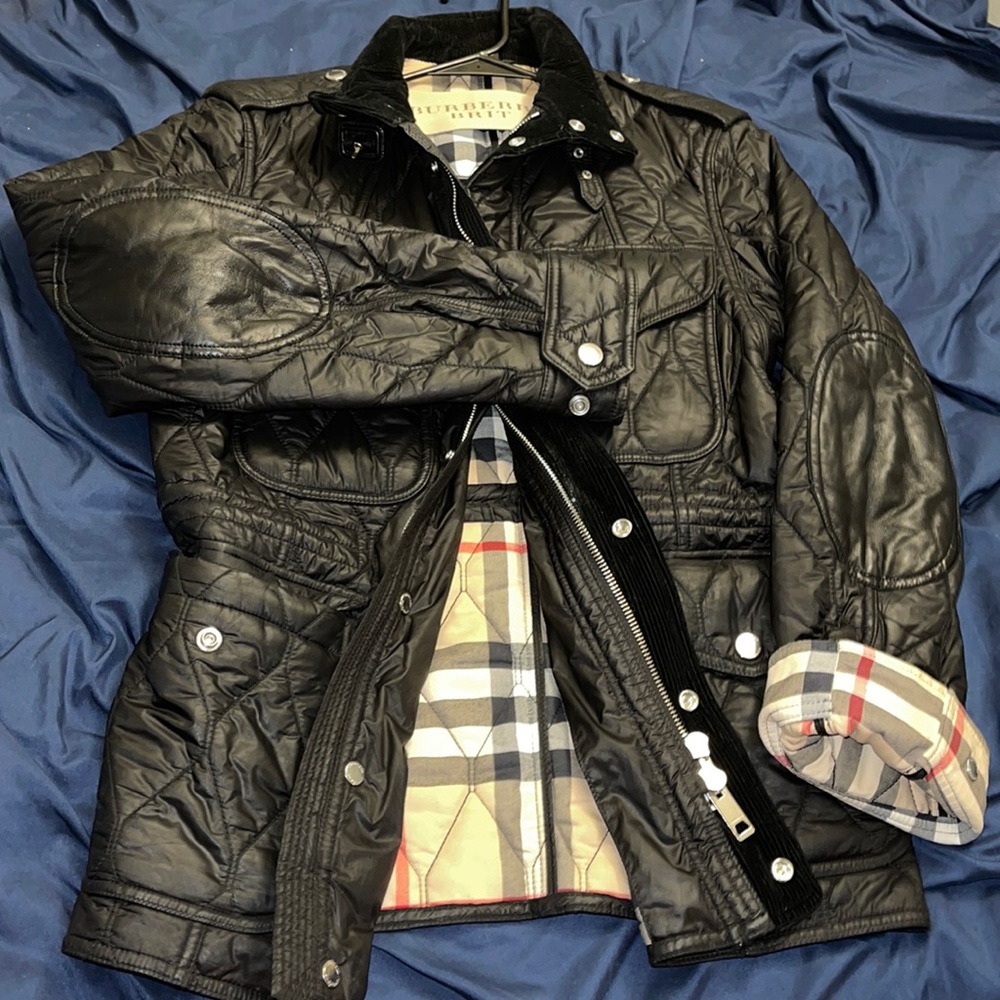 Men’s Burberry Brit Military Jacket Sz. S